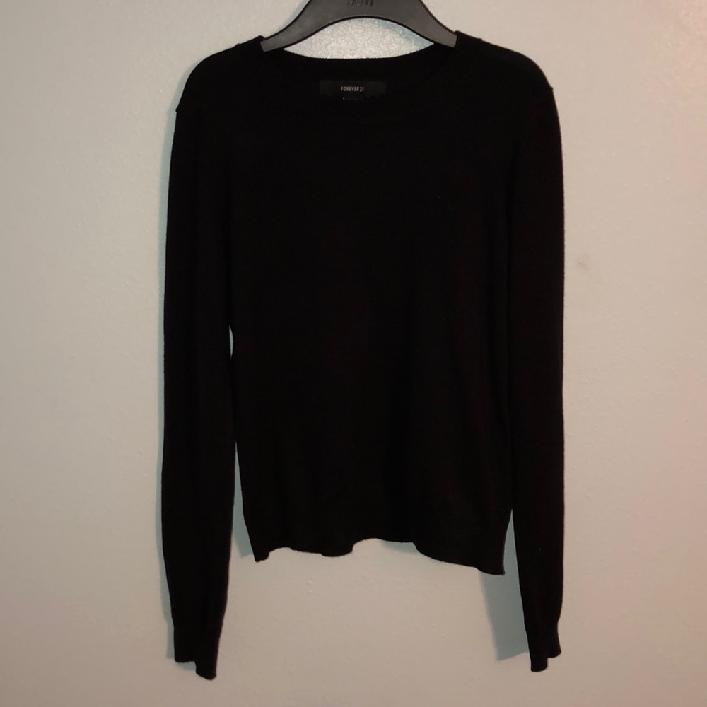 Black sweater